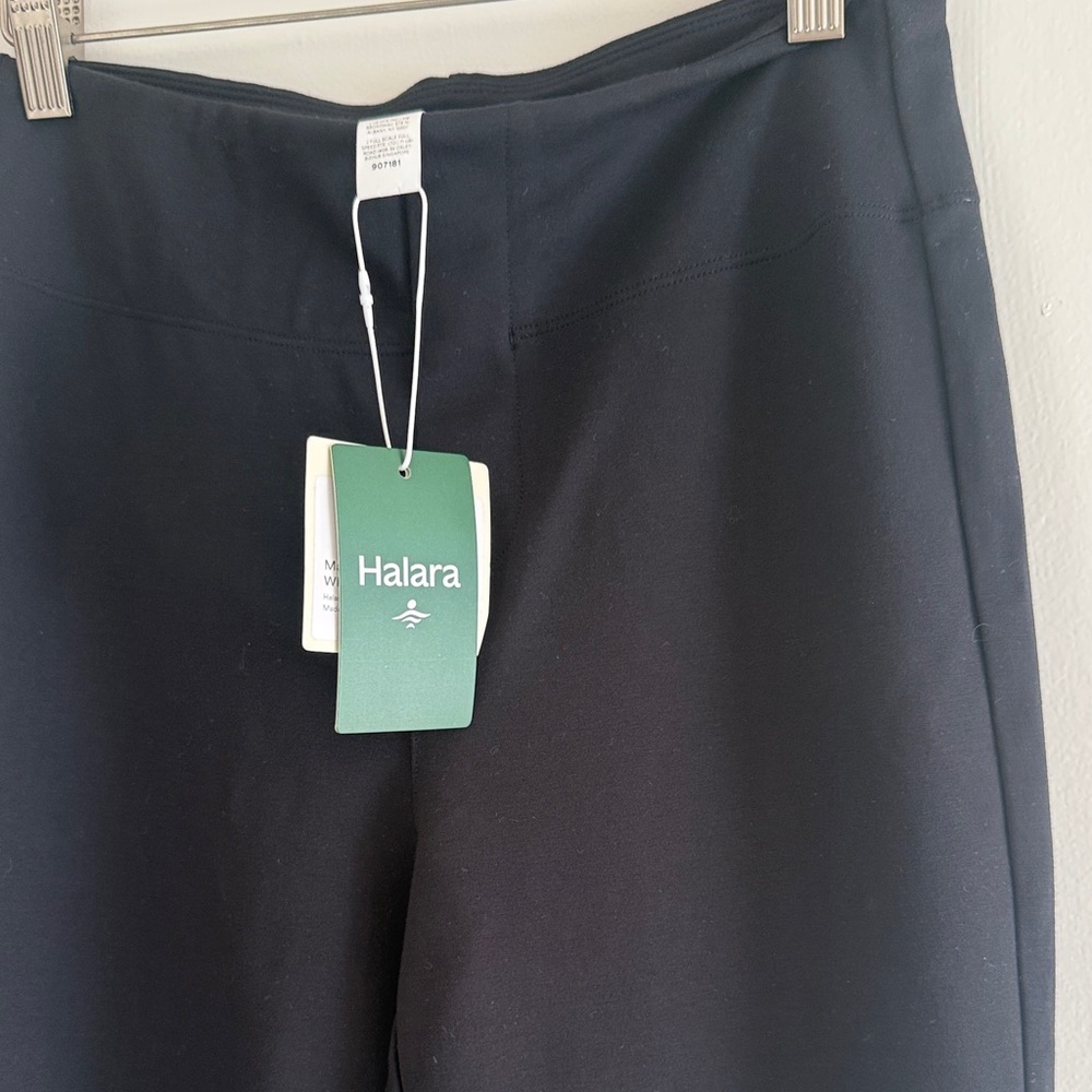Halara Chic Black Flare Women's Pants - Picture 2 of 10